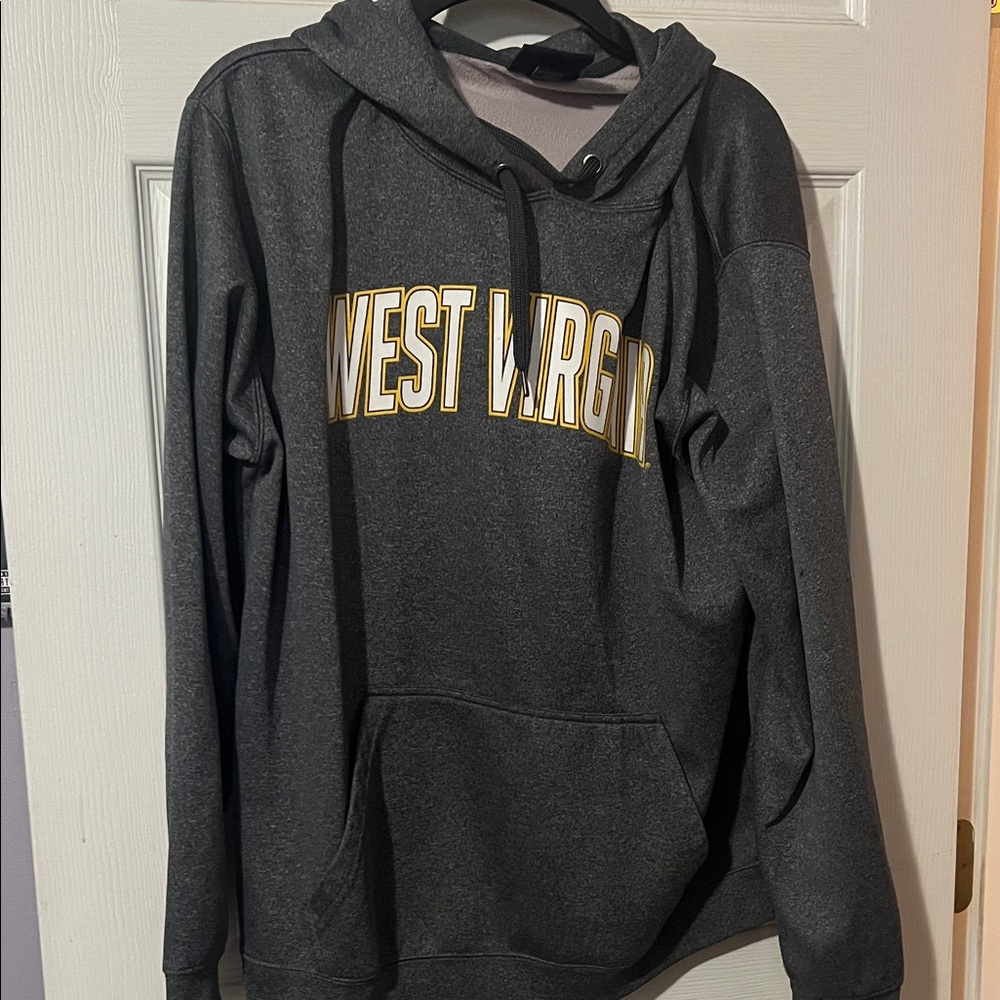J. America Heather Gray WV Hoodie